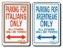 Latvia - 12" x 18" Plastic Parking Sign