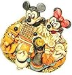 DISNEY HARMONY KINGDOM PATRIOTIC PICNIC FIGURINE