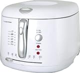 Lloytron 2.5 Litre Deep Fat Fryer White with Silver Trim (E863WH)