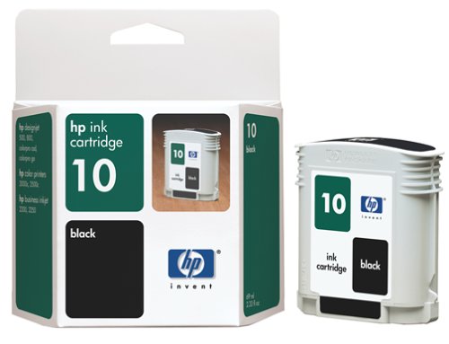 Electronics: HP 10 Black Ink Cartridge  C4844A 