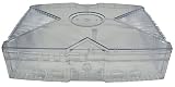 Crystal Clear Ghost Case for Xbox