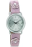 Spirit Women's Quartz Watch with Silver Dial Analogue Display and Pink PU Strap ASPL54