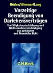 Vorzeitige Beendigung von Darlehensve...