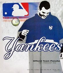 New York Yankees Official team Poncho