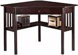 Mission - style Corner Computer Desk I