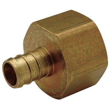 Zurn Pex QQUFC33GXPK1 1/2-Inch by 1/2-Inch Low Lead Female Adapter Coupling