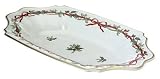 Royal Worcester Holly Ribbons 14-1/2-Inch Buffet Tray
