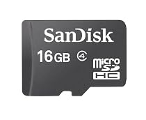 Sandisk 16GB MicroSDHC Memory Card