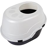 Favorite Large Top Entry Cat Pan Enclosed Hooded Kitty Litter Box