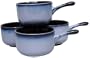Sango Nova Blue Onion Soup Bowls, Set of 4