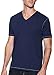 John Varvatos Star USA Men's Slub Basic V-Neck T-Shirt