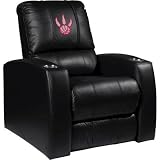 Home Theater Recliner with NBA Toronto Raptors Secondary Panel
