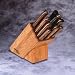 Chicago Cutlery Walnut Tradition 10-Piece Knife Block Set