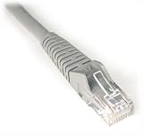 Tripp Lite N201-005-GY Cat6 Gigabit Gray Snagless Patch Cable RJ45M/M - 5ft