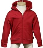 Bella Baby Fleece Hooded Sweatshirt. 107 - 3/6 Months - Red