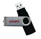 takeMS MEM-Drive USB 2.0 8GB Mini rubber Black