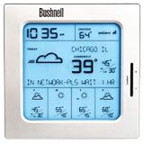 New BUSHNELL 950015C Weatherfx 5-Day Weather Forecaster Displays Indoor Temperature Clock & Alarm