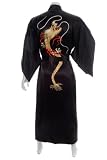 The Japanese Shop Mens Premium Silk Dragon Kimono