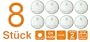 Funkrauchmelder FA20RF/2 Feuermelder 8er Set inkl. Elro Magnetbefestigung
