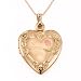 Jewelry : 14k Gold "I Love You" Locket w/ Rope Chain, 18"