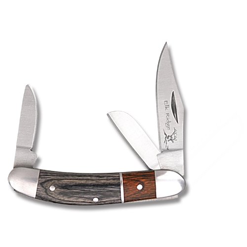 Elk Ridge ER-220MMP Gentleman's Knife 3-Inch Closed Elk Ridge ER-220MMP Gentleman's Knife 3-Inch Closed