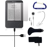 Gizmo Dorks Executive Kit with eBook Light (White) for the Amazon Kindle 3 (Latest Generation, 6" Display)