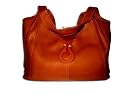 Extra 40% Off Classy Genuine Leather Shoulder Handbag Bag Purse LSH_LTBROWNZT_LG4