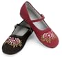 Embroidered Mary Janes