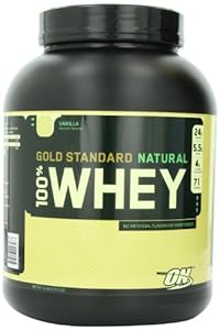 Optimum Nutrition 100% Whey Gold Standard Natural Whey, Vanilla, 5 Pound