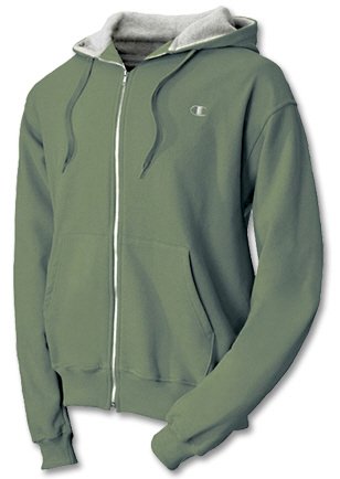 Champion Men's Double Dry Classic Fleece Full Zip Hood