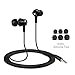 Xcords(TM) Premium Earphones/Earbuds/Headphones with Remote Control and Mic for iPhone SE,iPhone 6/6s/6 Plus/6s Plus/ 5/5c/5s, iPad/iPod(Black)