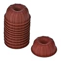 Silicone Fluted Cups Set of 12