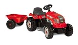 Simba-Smoby GM Tractor with Trailer (Red)