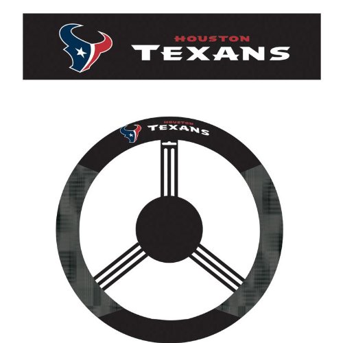HOUSTON TEXANS Steering Wheel Covers