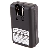 Travel Wall Charger w/ USB port for Sprint HTC Evo 4G, HTC Hero, Droid Incredible, Imagio, Ozone, Snap, Tilt 2, Verizon Droid Touch Pro