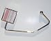 Pink Striped Purse Hook with Square Shaped Head