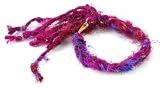 41BHdfiCelL. SL160  Eat Pray Love By Dogeared Meditate Recycled Sari Silk Interwoven Gold Chain Bracelet 7