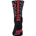 Nike KD Mens Hyper Elite Crew Basketball Socks Black/Bright Crimson