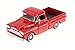 1958 Chevrolet Apache Fleetside Pickup Truck Red 1/24 by Motormax 79311