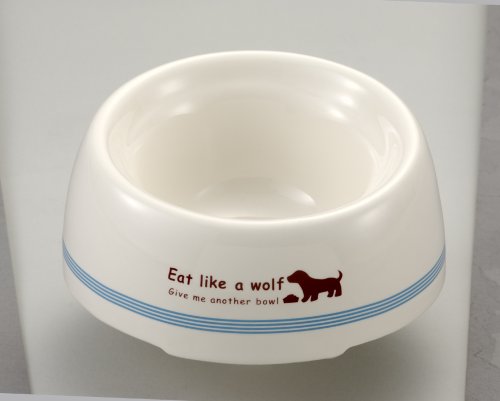 陶製 食べやすい食器 犬用S