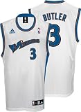 Caron Butler Youth Jersey: adidas White Replica #3 Washington Wizards Jersey - X-Large (18-20)