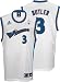 Caron Butler Youth Jersey: adidas White Replica #3 Washington Wizards Jersey - Medium (10-12)
