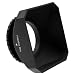 Fotodiox Video Camera, Camcorder DV Lens Hood, Sun Shade, 37mm Black