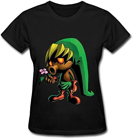 TTshirts Women's Tee Legend Zelda Majoras Mask Size M Black