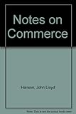 Notes on commerce