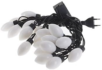 String Lights, 5M 15W 20-LED White Light Cherry Tomato Shaped LED Strip Light (220V)