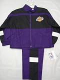 Los Angeles Lakers Youth / Kids 2 pc Purple and Black Wind Suit jacket and pants
