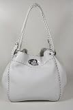 Fendi Handbags White Leather Bucket 8BR489
