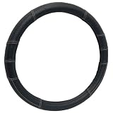 SPORT LEATHER STEERING WHEEL COVER by Bell