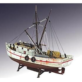 Lindberg 1/60 scale Shrimp Boat